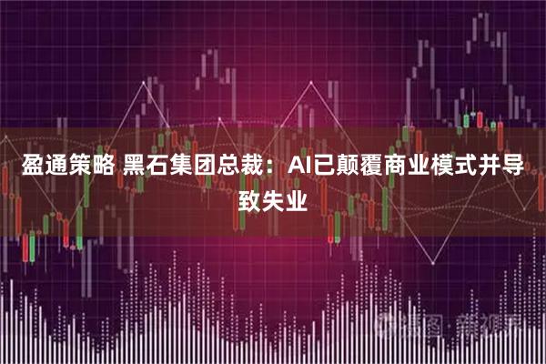 盈通策略 黑石集团总裁：AI已颠覆商业模式并导致失业